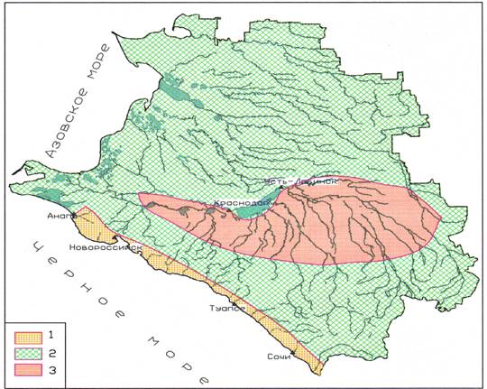 Распространения и развития оползней на территории северо-западного и западного Кавказа Часть 4